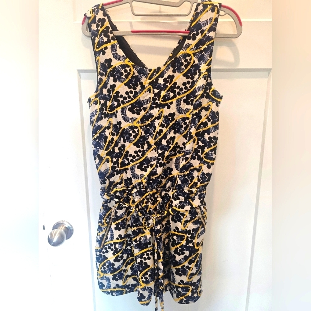 mark. by Avon Sleeveless Romper Size Small | Abstract Floral Print